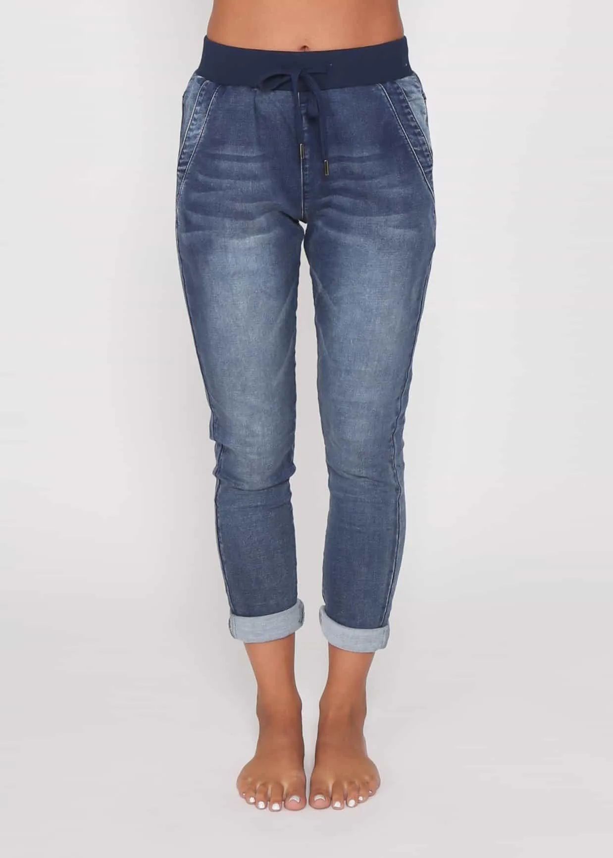 Denim Jogger Blue Monaco Jeans