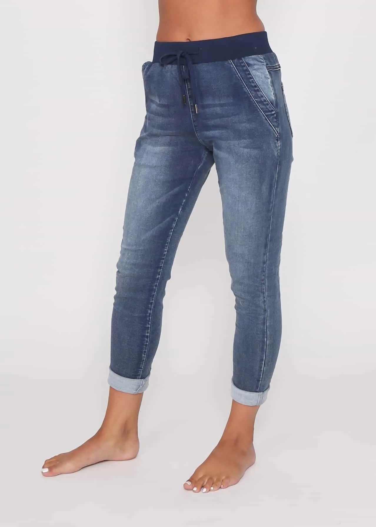 Denim Jogger Blue Monaco Jeans