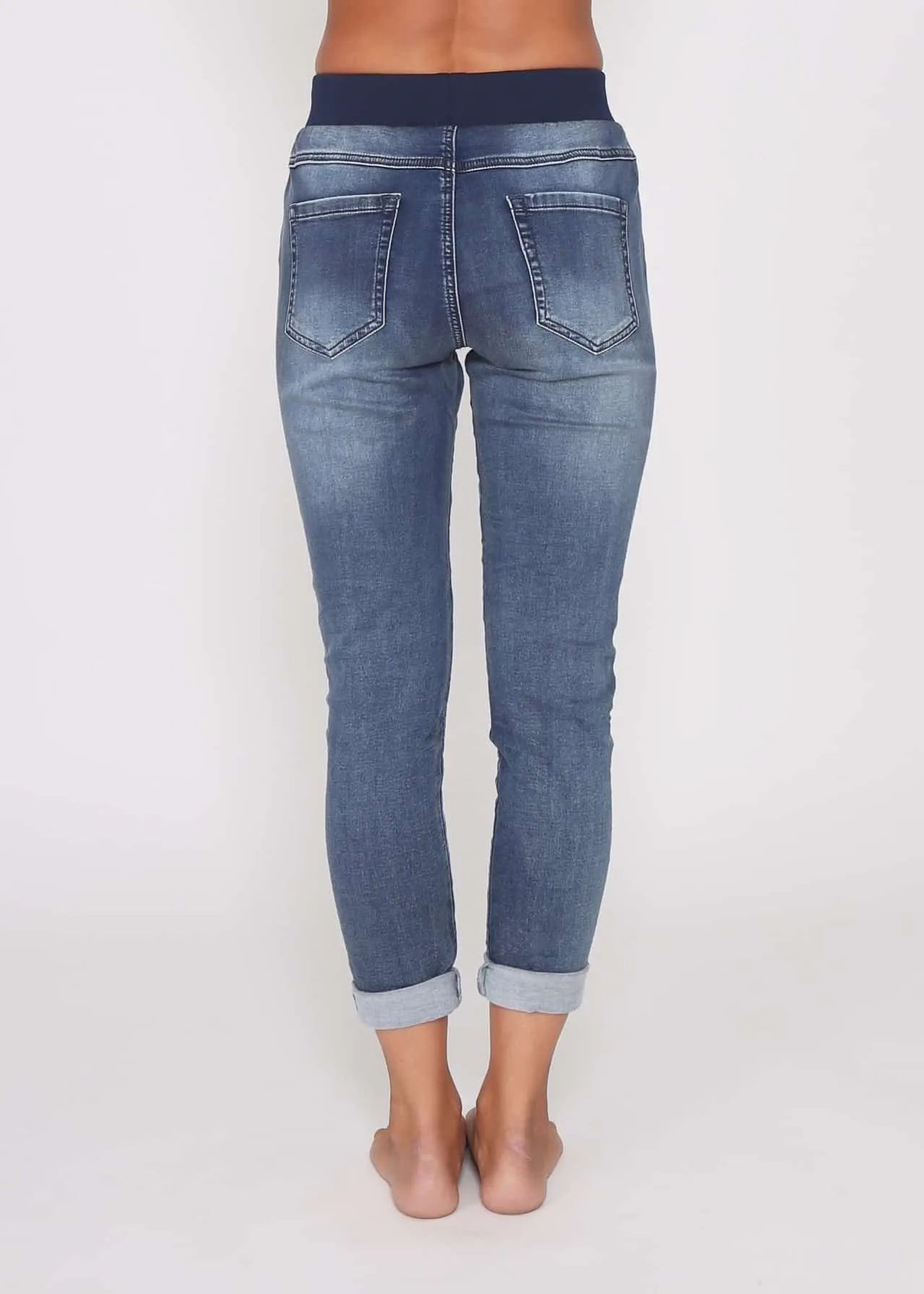 Denim Jogger Blue Monaco Jeans