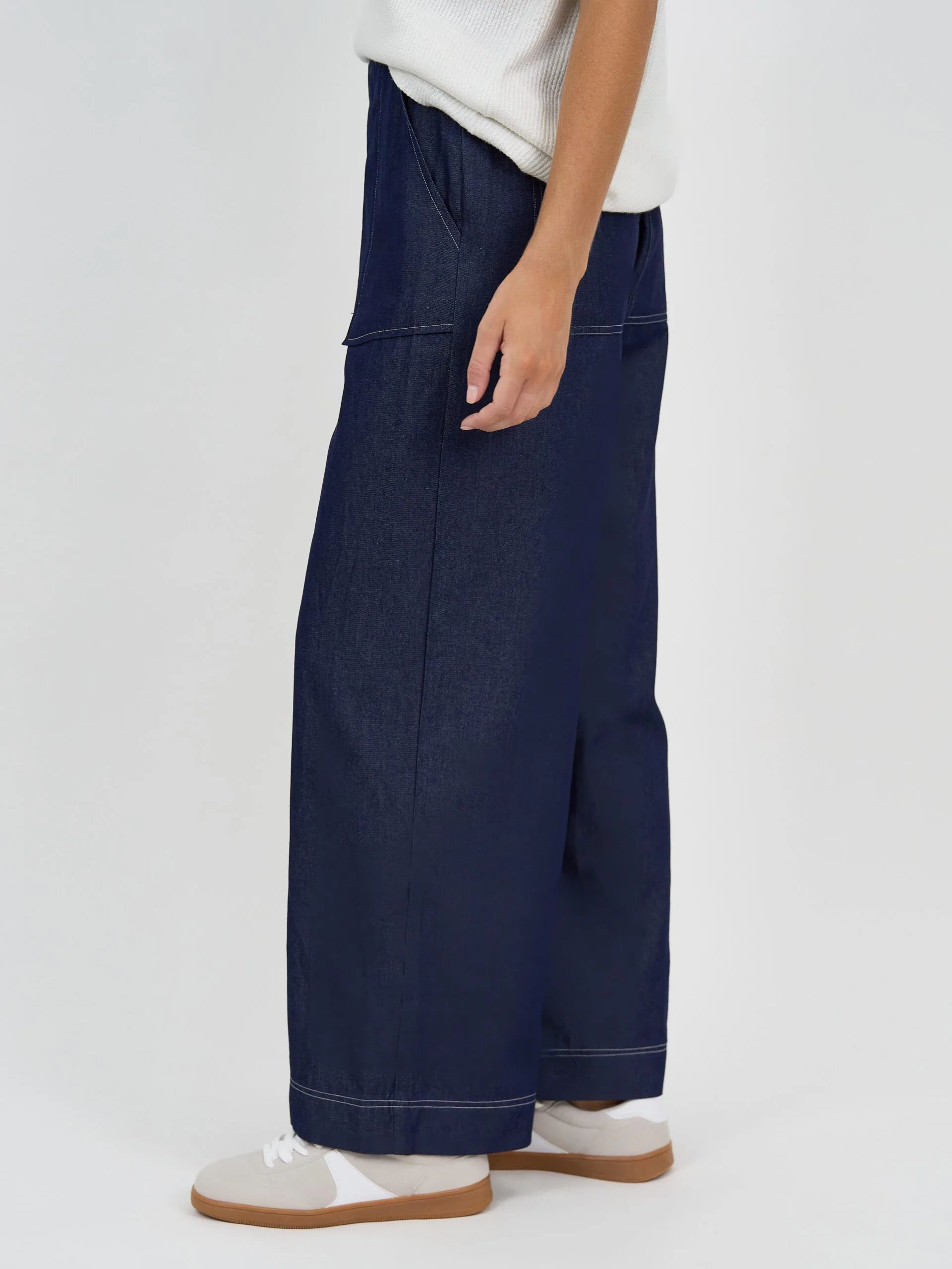 Stitch Detail Denim Denim Liberty Rose