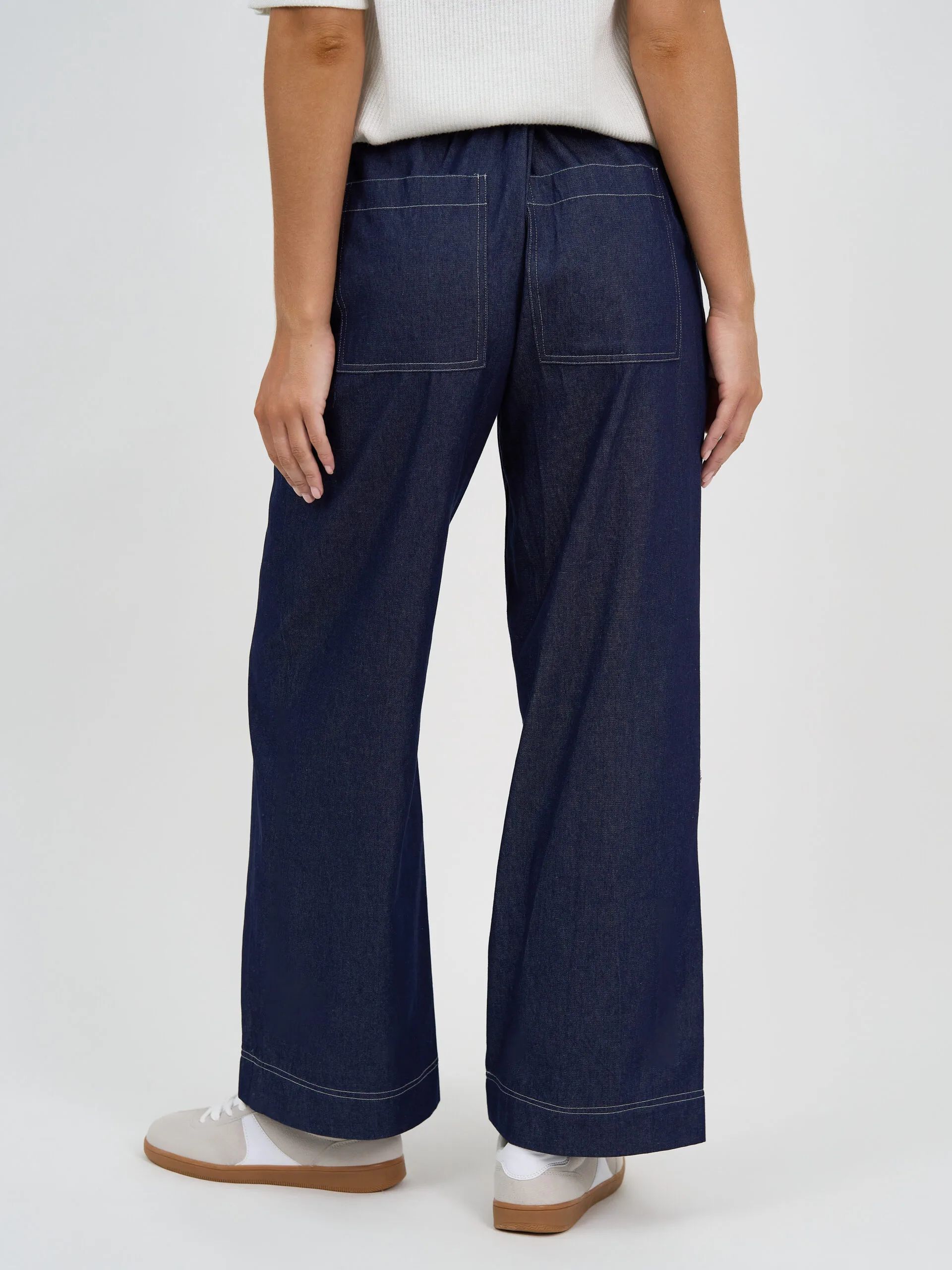 Stitch Detail Denim Denim Liberty Rose