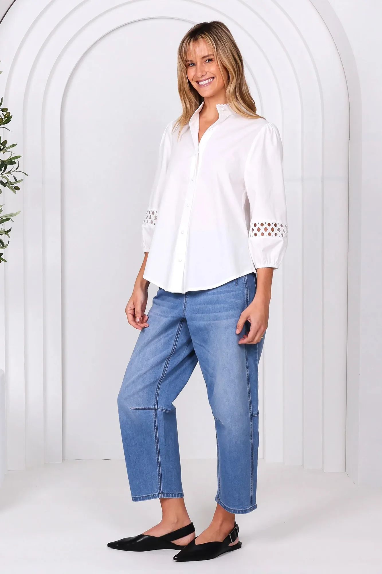 Dior Shirt White Leoni