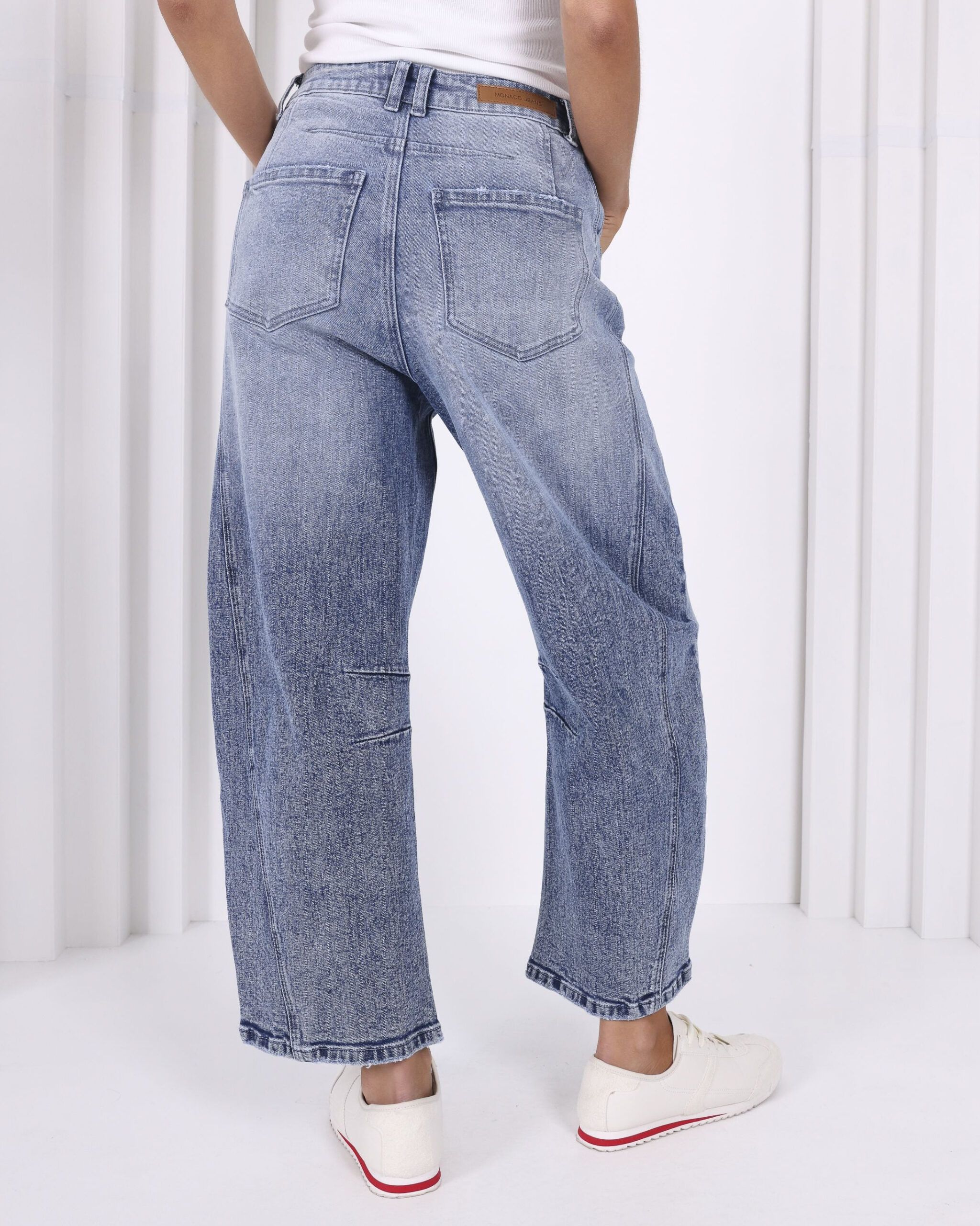 Theo Barrel Jean Blue Monaco Jeans