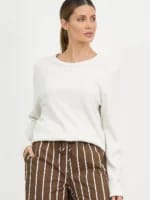 Metallic Waffle Knit Top Black Liberty Rose