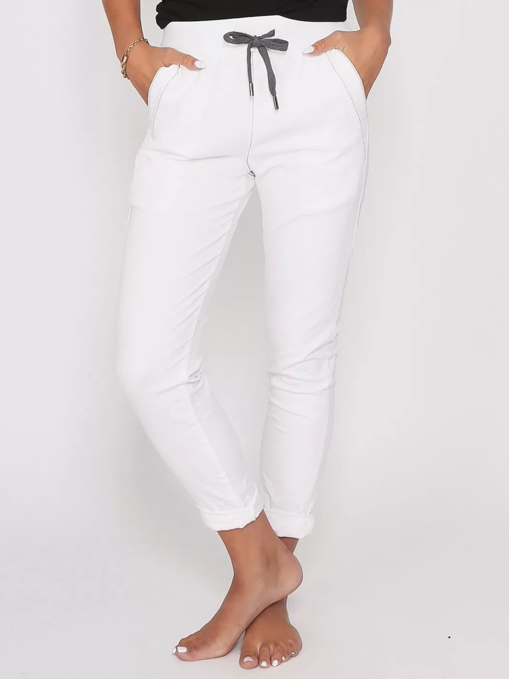 Chino Jogger Black Leoni