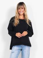 Organic Cotton Sweater Sand G7 Basics