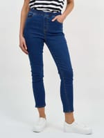 Chicago Stretch Pull On Jeans White Threadz