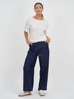 Stitch Detail Denim