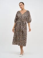 Cotton Midi Dress