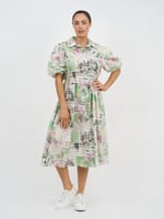 Relaxed Cotton Shirt Dress
