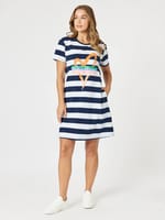 Heart Stripe Dress