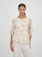 Relaxed Silk Blend Top