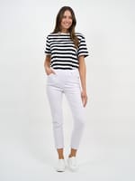 Chicago Stretch Pull On Jeans White Threadz