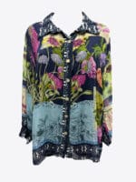 Silk Blend Button Shirt
