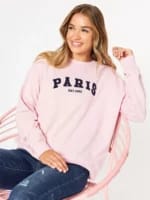 Paris Long Sleeve Sweater Stripe Threadz