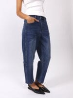 Toni Barrel-Leg Jeans Blue Leoni