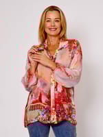 Silk Blend Button Shirt