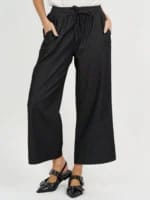 Drawstring Waist Denim Light Denim Liberty Rose