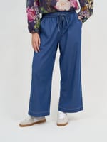 Drawstring Waist Denim Light Denim Liberty Rose