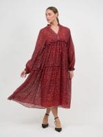 Tiered Midi Dress