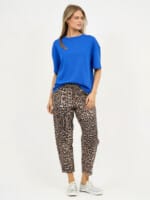 Leo Barrel Jean Leopard Monaco Jeans