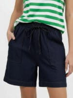 Stitch Detail Denim Short Light Denim Liberty Rose