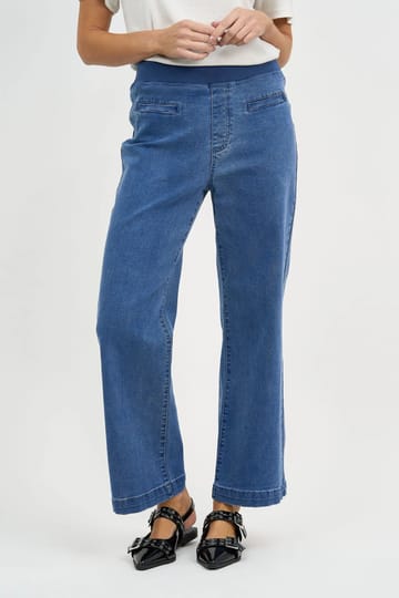 Maddy Wide Leg Jean Blue Threadz