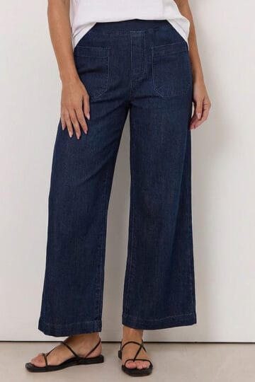 Carpenter Stretch Leg Jean Dark Denim Threadz