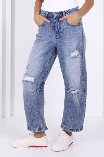 Theo Barrel Jean Blue Monaco Jeans