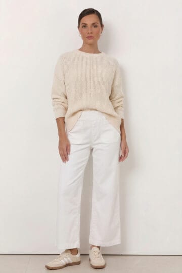 Carpenter Stretch Leg Jean White Threadz Carpenter Stretch Leg Jean White Threadz