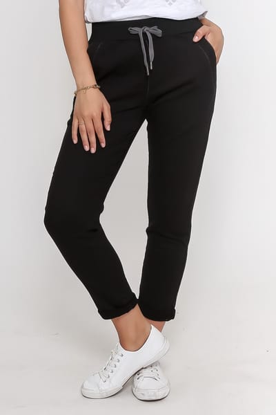 Chino Jogger Black Leoni