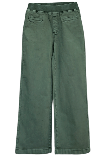 Maddy Wide Leg Jean Khaki Threadz