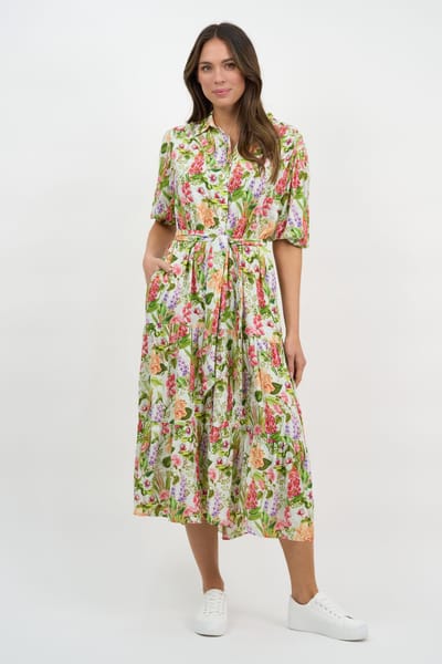 Viscose Shirt Dress Light Blue Liberty Rose