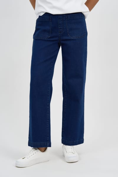 Carpenter Stretch Leg Jean Dark Denim Threadz