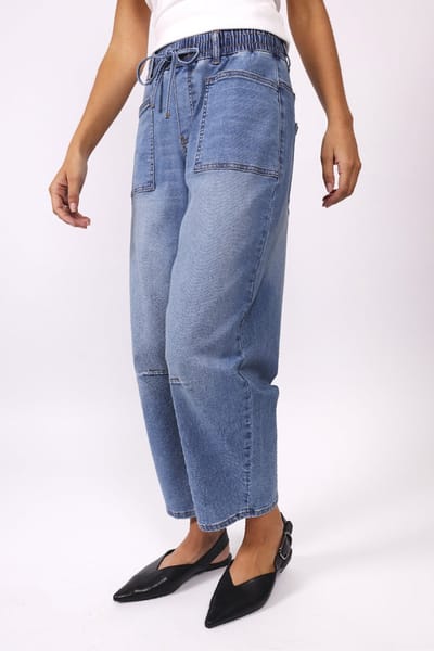Leo Barrel Jean Blue Monaco Jeans