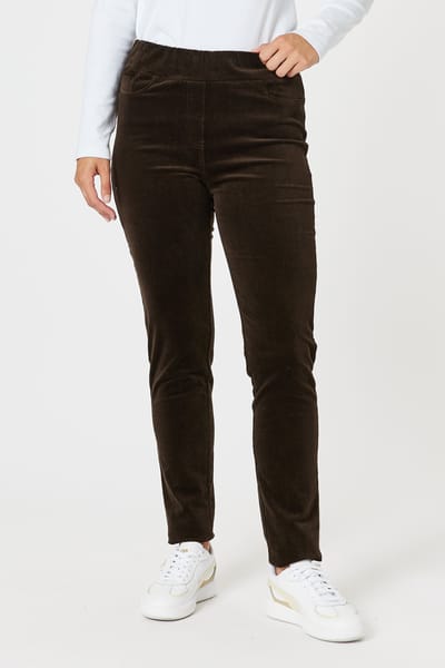 Harper Corduroy Pants Chocolate Gordon Smith