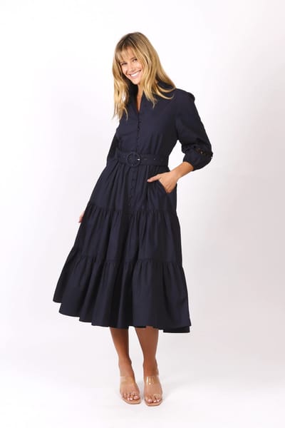 Dior Dress Navy Leoni