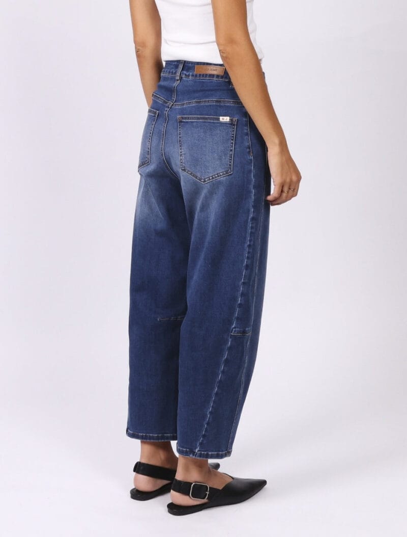 Toni Barrel-Leg Jeans Blue Leoni