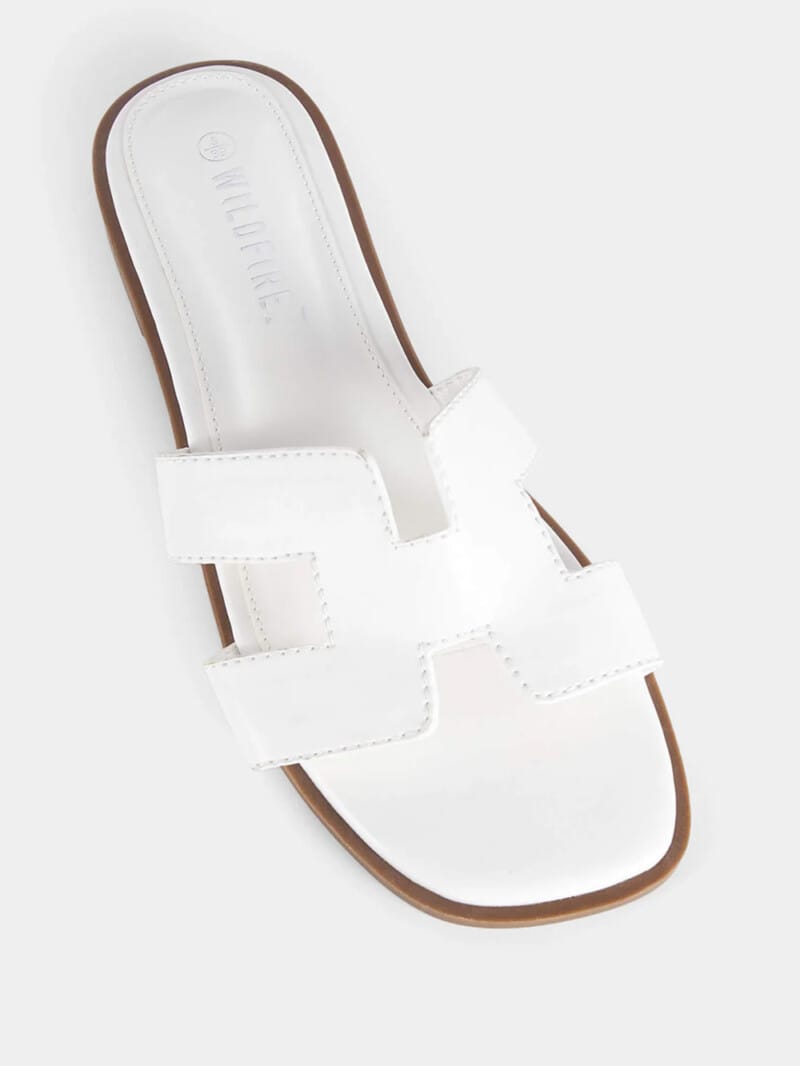 Cut Out Slide White Wildfire