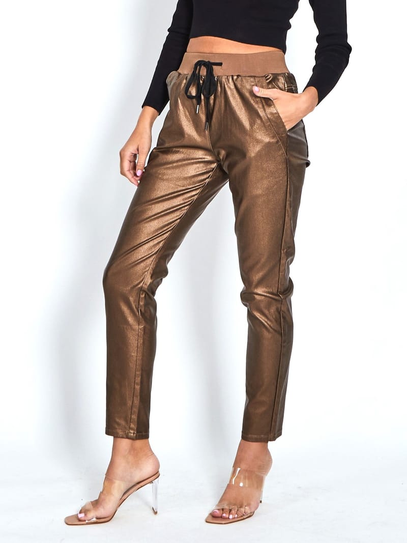 Metallic Jogger Bronze Leoni