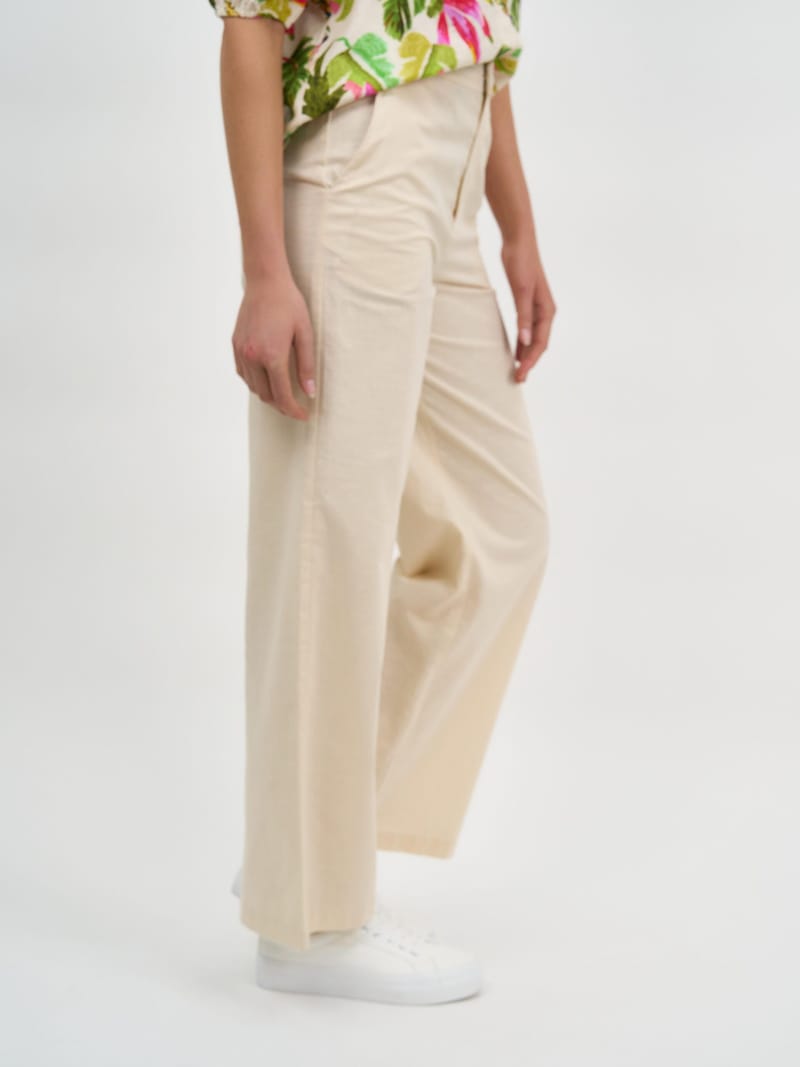 Essential Linen Pant Natural Liberty Rose