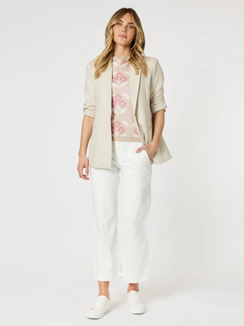Hudson Denim Jean Ivory Gordon Smith
