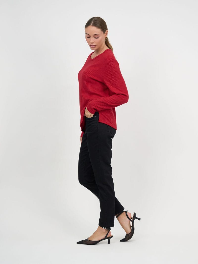 Chicago Stretch Pull On Jeans Black Threadz