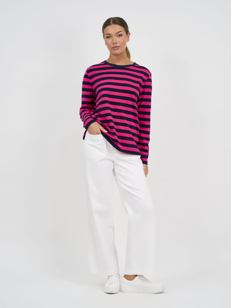 Carpenter Stretch Leg Jean White Threadz