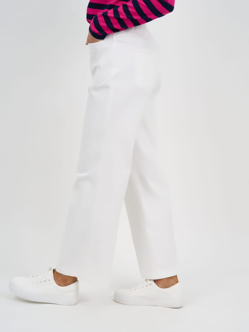 Carpenter Stretch Leg Jean White Threadz