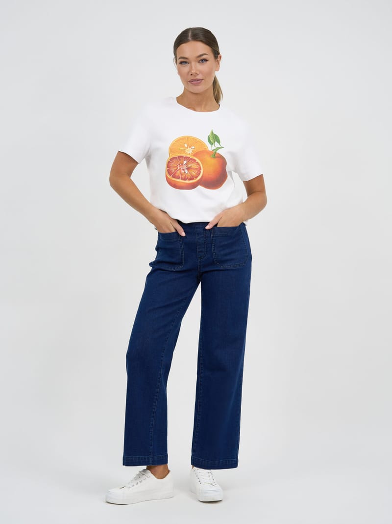 Carpenter Stretch Leg Jean Dark Denim Threadz