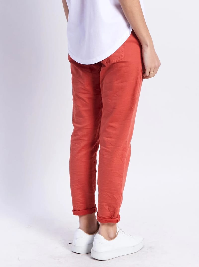 Chino Jogger Rust Leoni