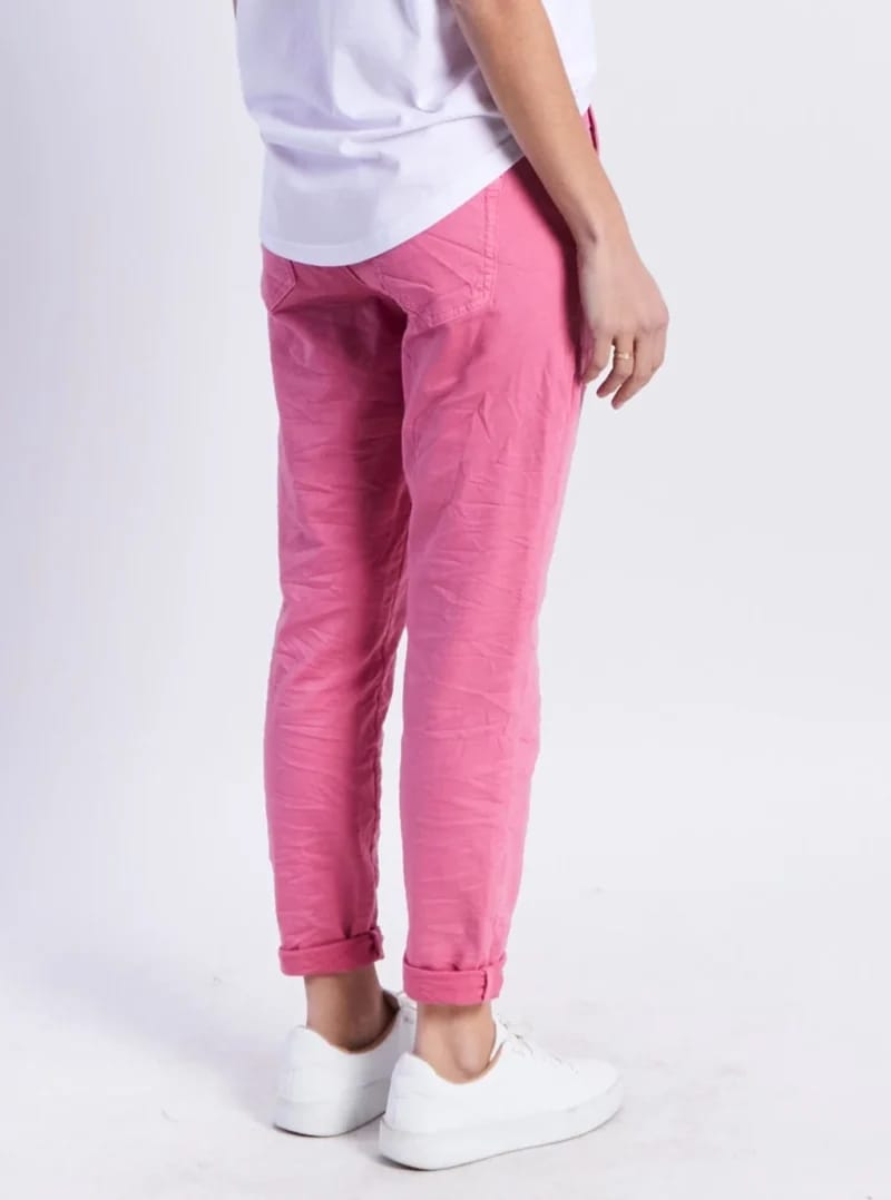 Chino Jogger Pink Leoni