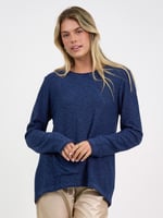 Double Pocket Knit White Worthier