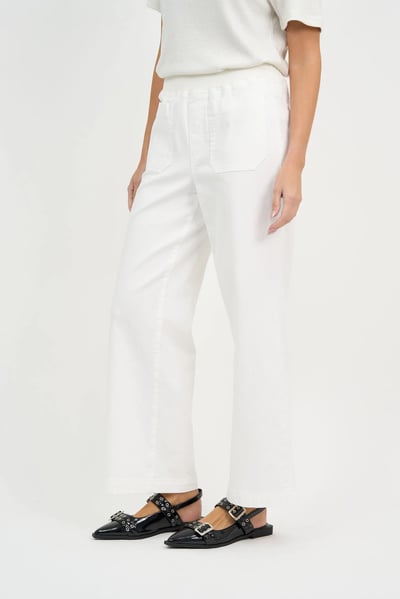 Carpenter Stretch Leg Jean White Threadz